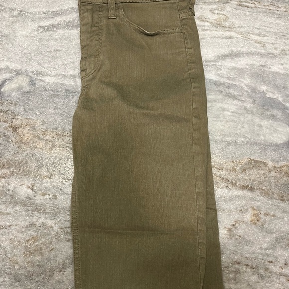J crew green/grey flared jeans - Picture 3 of 3